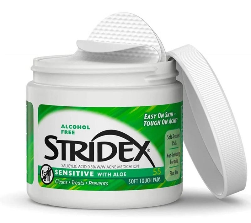 Stridex Daily Care Acne Pads With Aloe 55 - Image 1